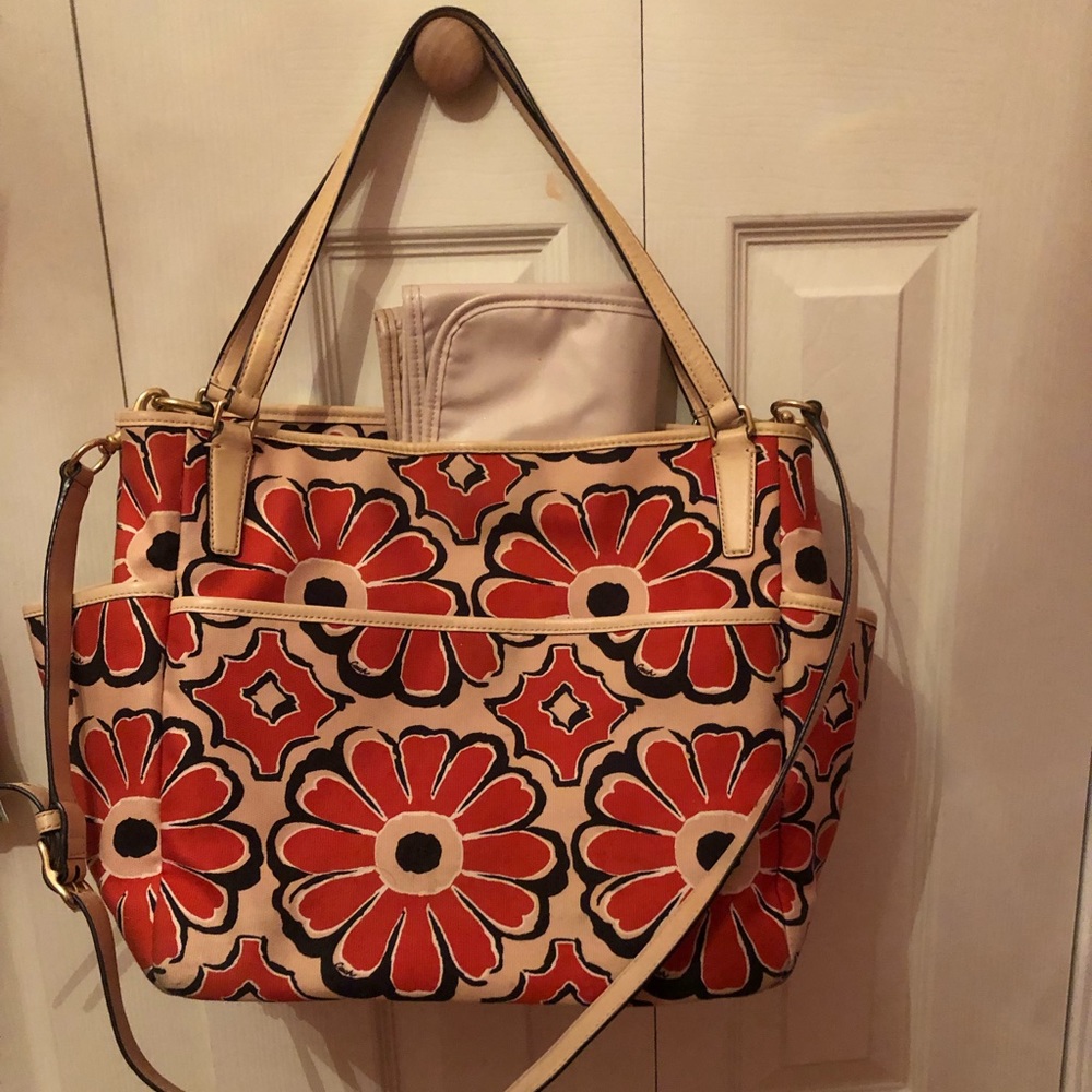 Coach diaper bag